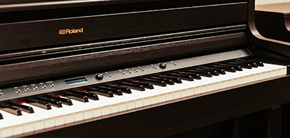 A pre-owned piano